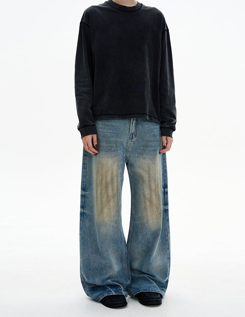 MADWITCH DIRTY STRAIGHT DENIM #9940