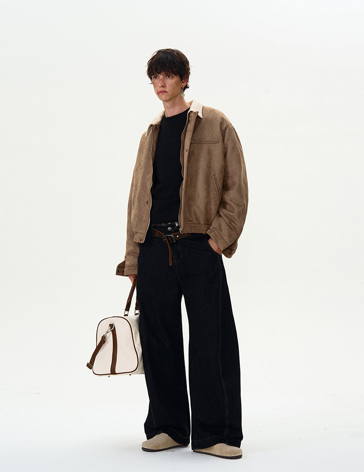 MADWITCH LEATHER PADDED COTTON JACKET #RW129