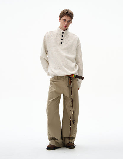 MADWITCH UNISEX TURTLENECK KNIT SWEATER #AB1093