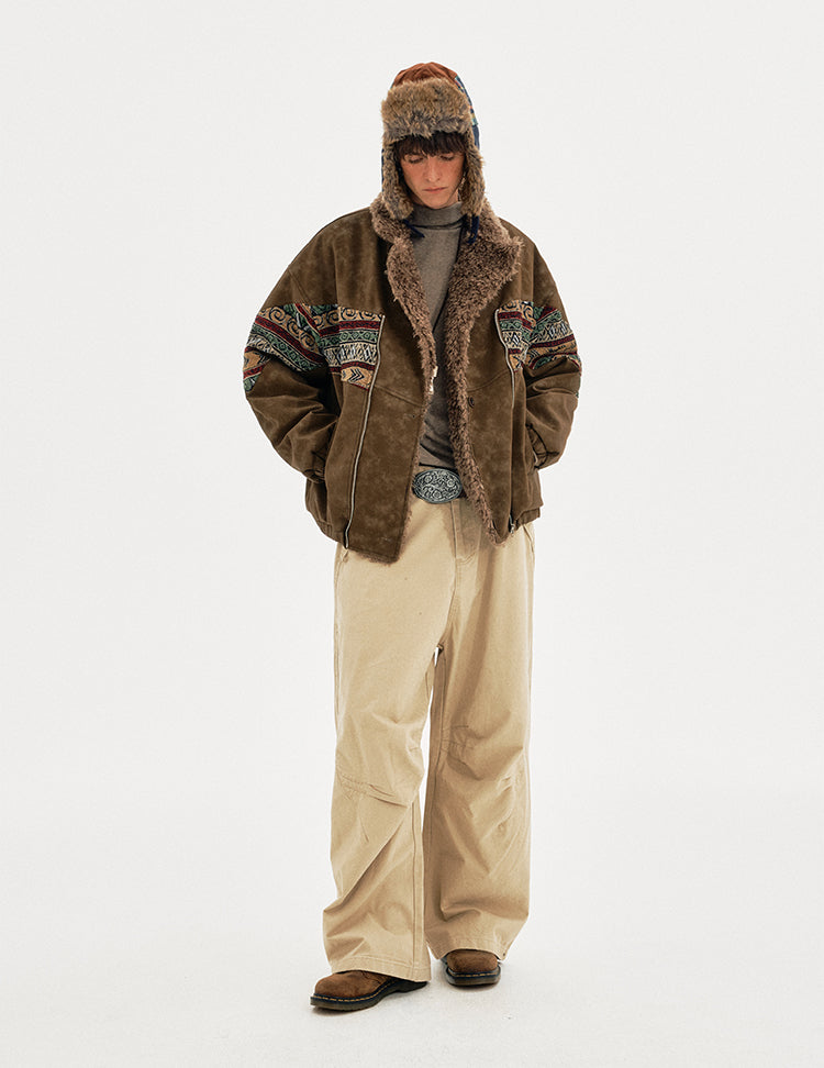 MADWITCH FOLK SUEDE PARKA #MY0210