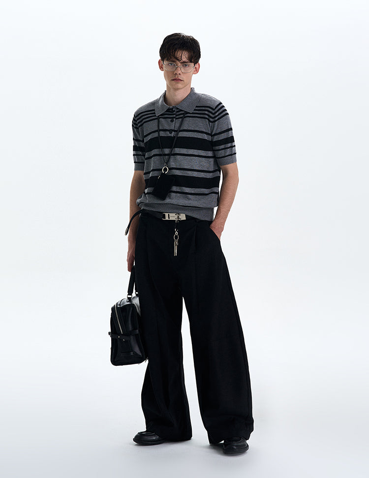 MADWITCH POLO KNIT SHORT SLEEVE TEE #27320