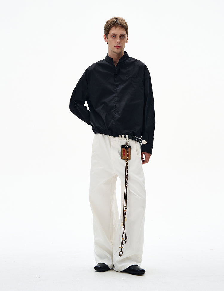MADWITCH UNISEX HALF-ZIP PULLOVER SHIRT #C248Q25