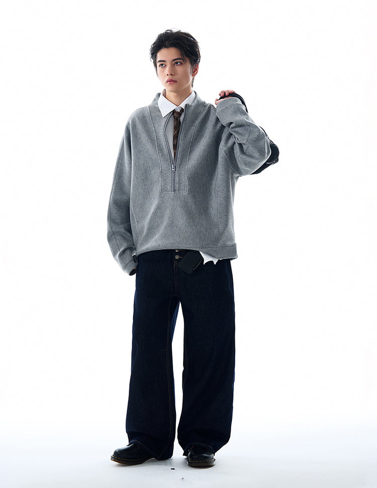MADWITCH ZIP CLEANFIT SWEATSHIRT #L548