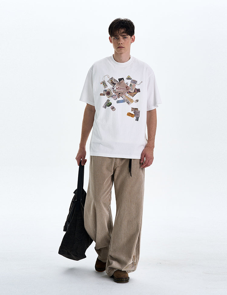MADWITCH FUN GRAPHIC SHORT SLEEVE TEE #27335
