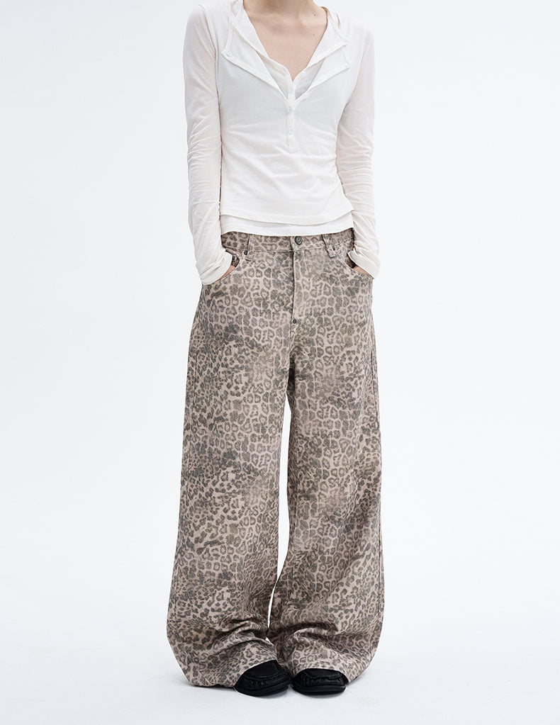 MADWITCH LEOPARD WASH DENIM #CK3577