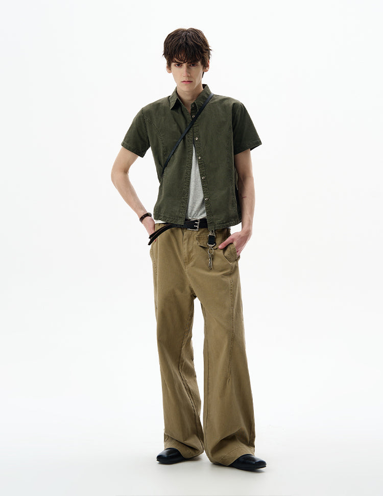MADWITCH SHORT SLEEVE WORK SHIRT #CW1198N