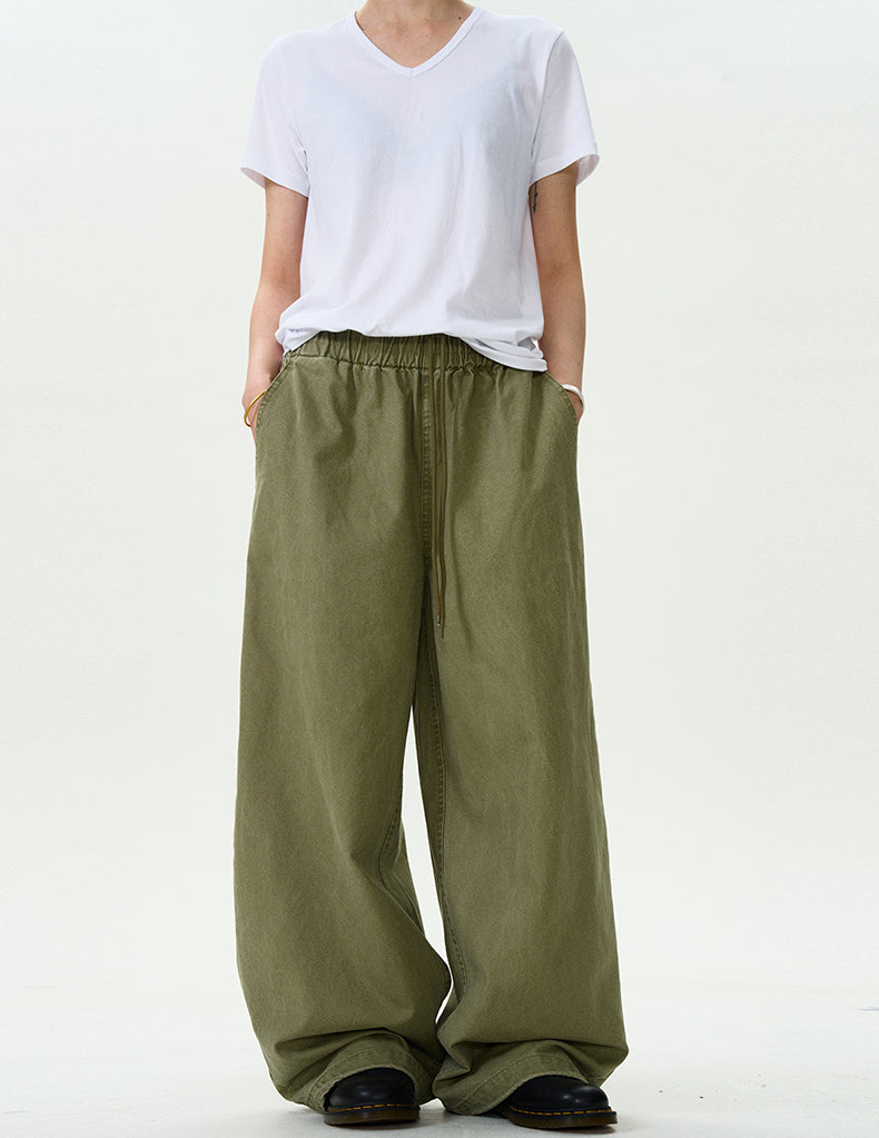 MADWITCH CASUAL WIDE-LEG PANTS #CK6600