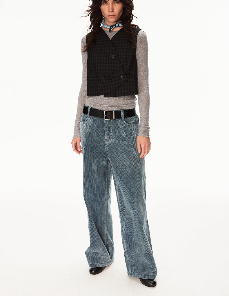 MADWIT CORDUROY DENIM JEANS #GPC3593