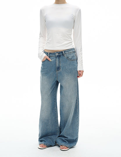 MADWITCH FADE STRAIGHT DENIM #GP9689