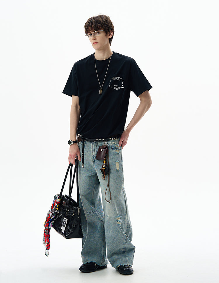MADWITCH ORIGINAL MINIMALIST TEE #MD4199