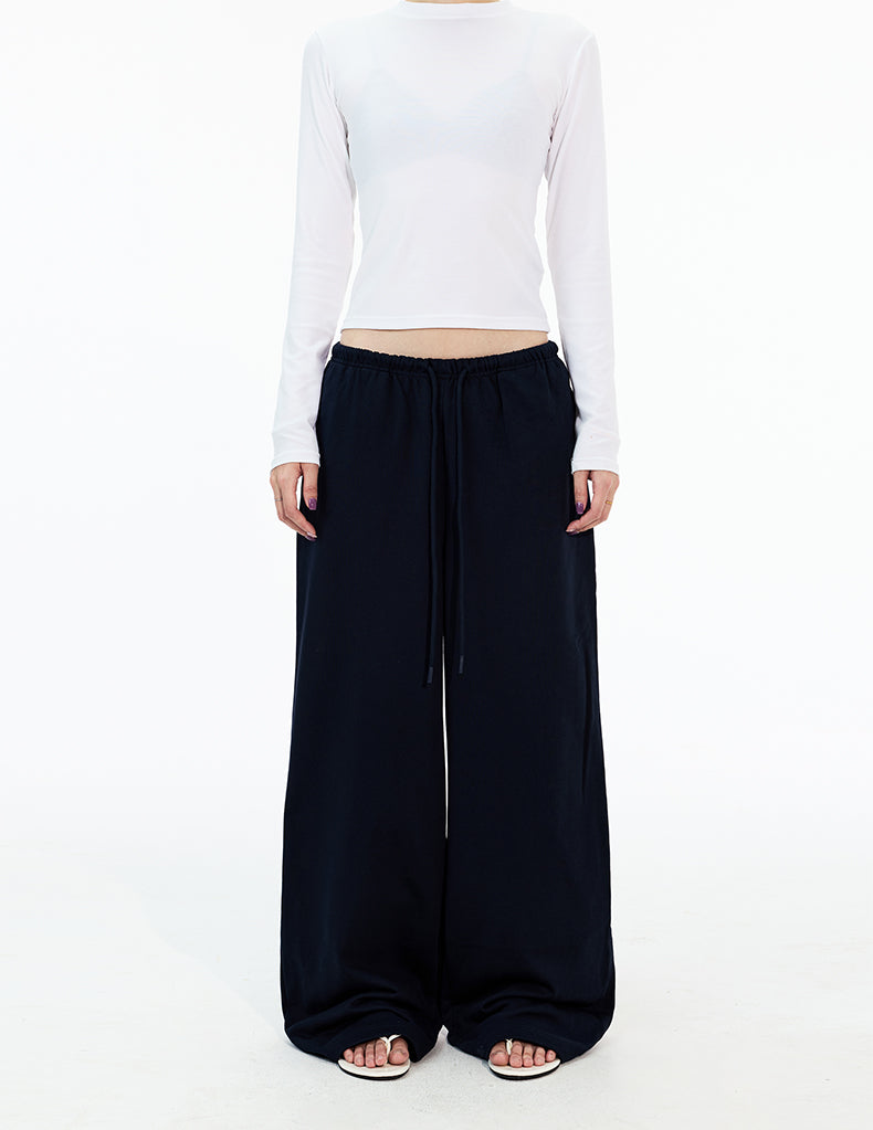 MADWITCH DRAWSTRING STRAIGHT LEG SWEATPANTS #CK6910