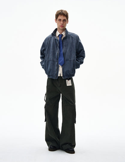 MADWITCH UNISEX DECONSTRUCTED WASHED JACKET #W223