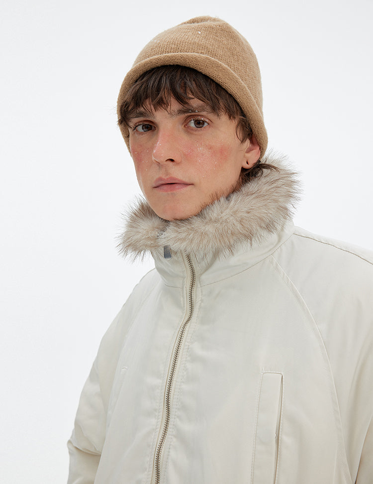 MADWITCH VINTAGE CARGO FUR PARKA #MF8618