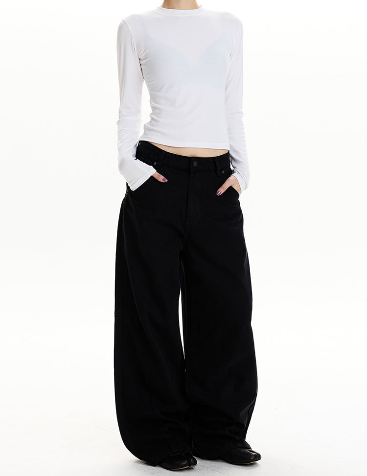 MADWITCH DECONSTRUCTED VINTAGE WASH JEANS #CK3598