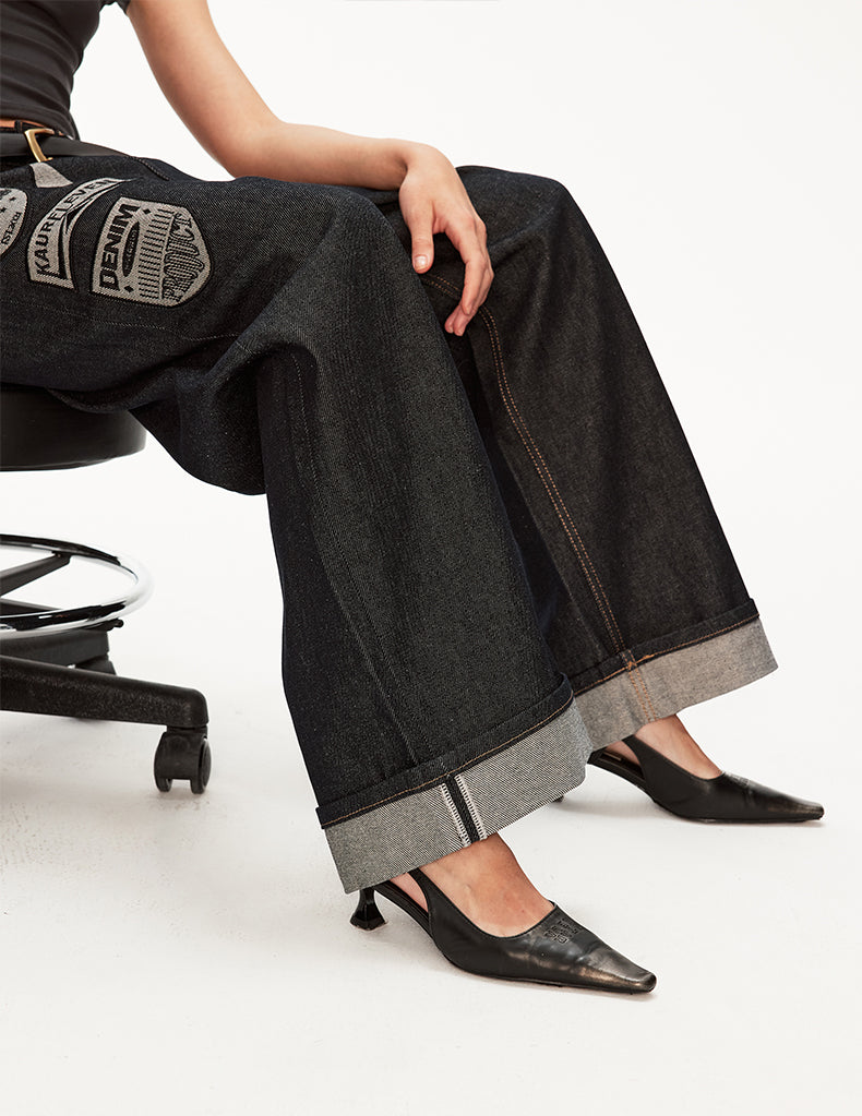 MADWIT HIGH STREET STRAIGHT JEANS #GPC3609