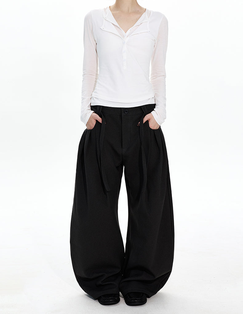 MADWITCH FLUID DRAPE TROUSERS #CK6896