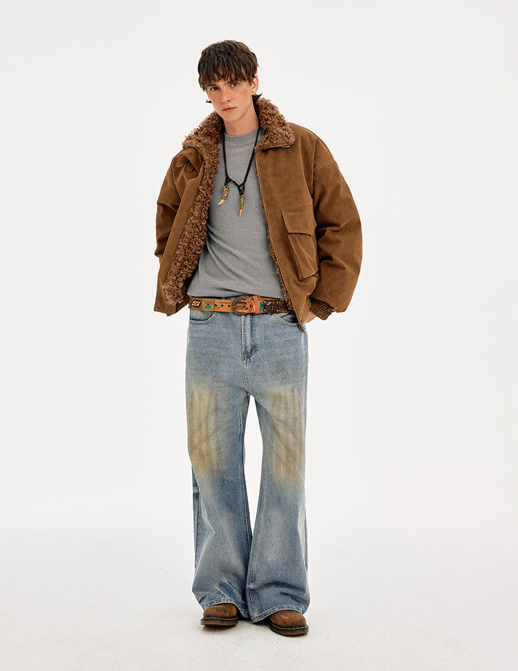 MADWITCH VINTAGE FUR PARKA #AW25506