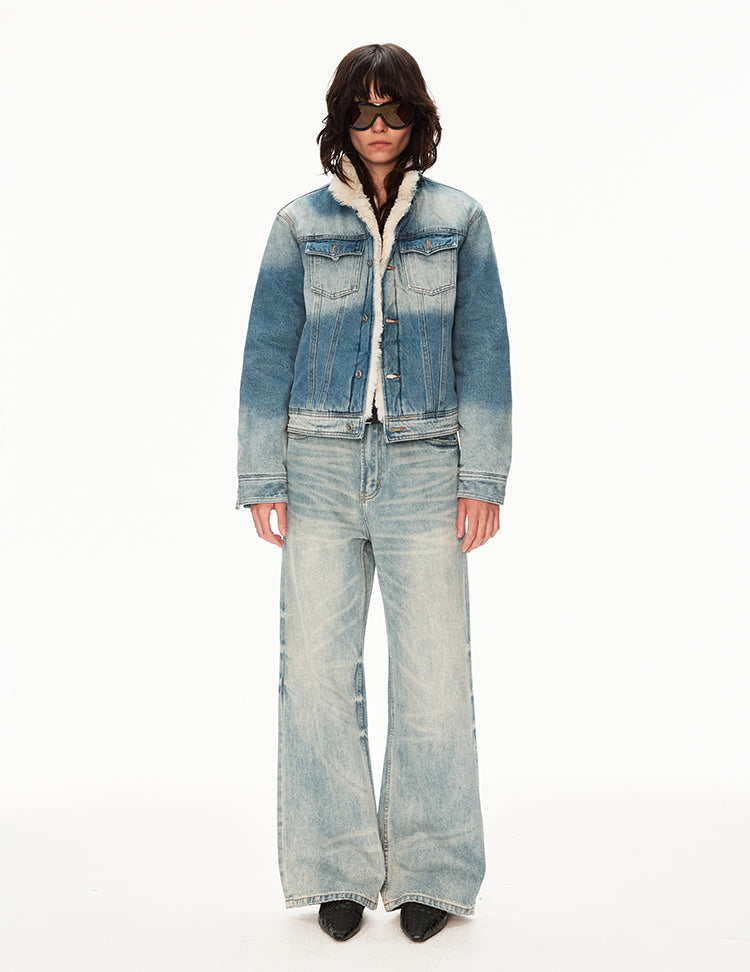 MADWITCH WASHED DENIM JACKET #DY3013