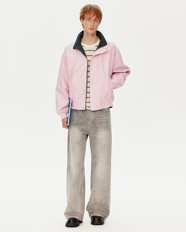 MADWITCH REVERSIBLE COLORBLOCK JACKET #2629