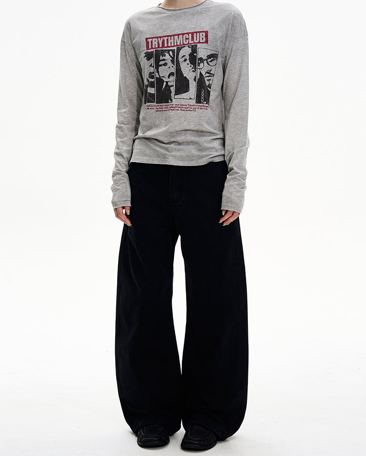 MADWITCH CLEAN SLUNG TROUSERS #CK3573