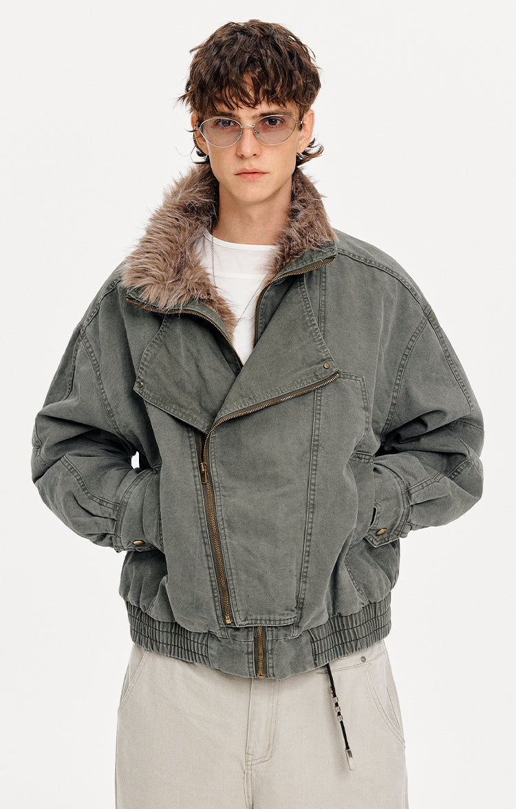 MADWITCH DECONSTRUCTED WASHED WORK JACKET #880630