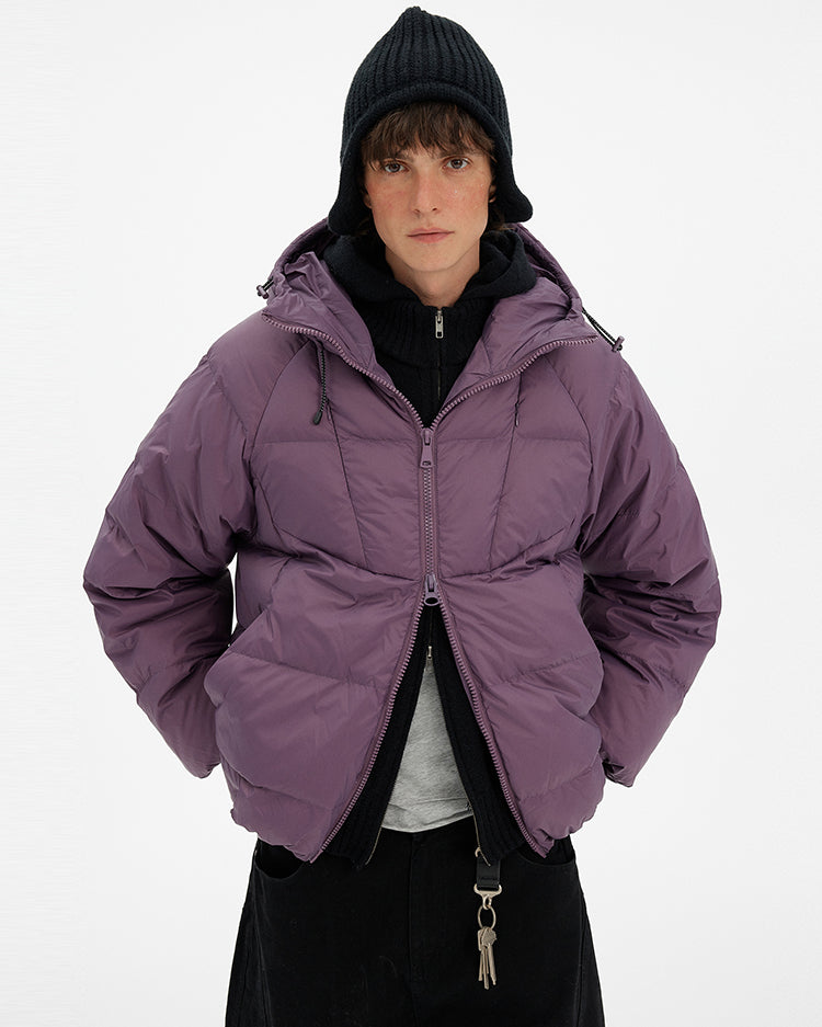 MADWITCH MINIMAL HOODED DOWN JACKET #N1726