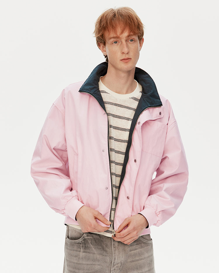 MADWITCH REVERSIBLE COLORBLOCK JACKET #2629