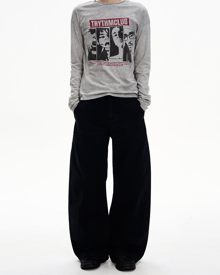 MADWITCH CLEAN SLUNG TROUSERS #CK3573