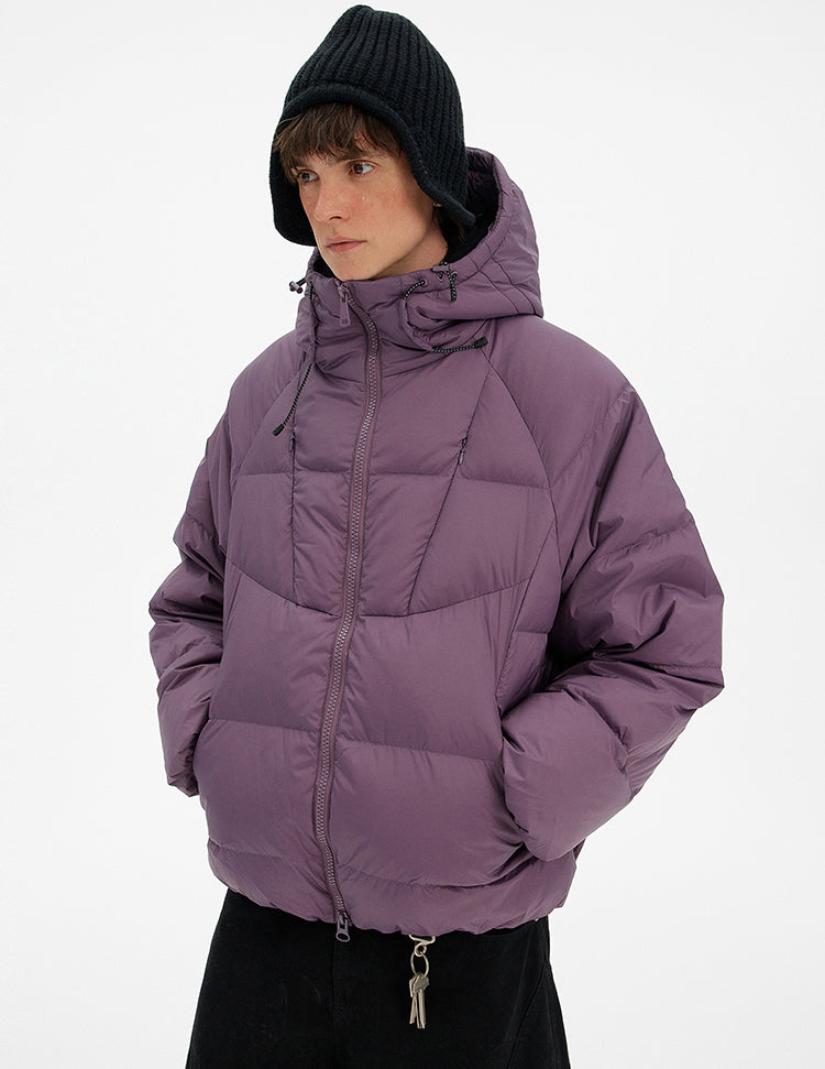 MADWITCH MINIMAL HOODED DOWN JACKET #N1726