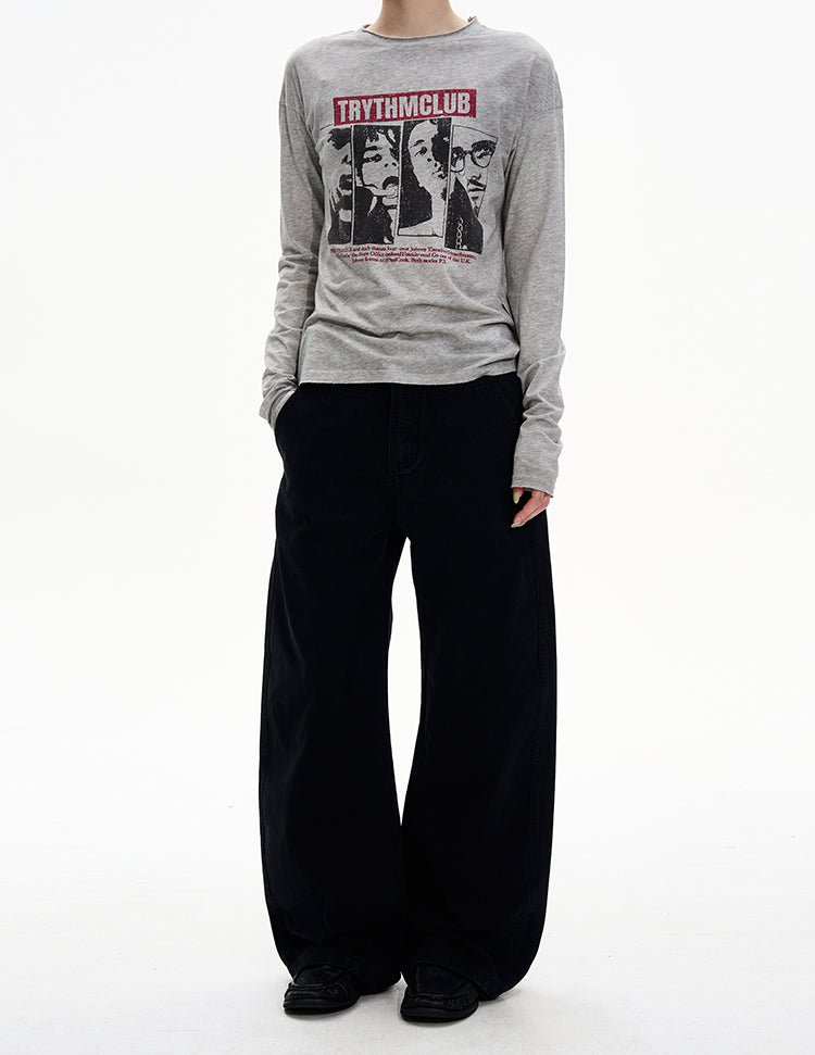 MADWITCH CLEAN SLUNG TROUSERS #CK3573