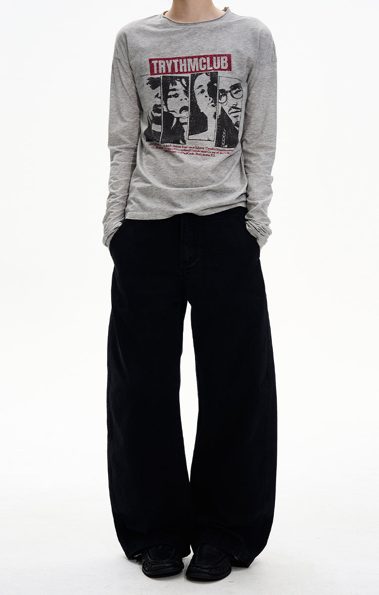 MADWITCH CLEAN SLUNG TROUSERS #CK3573