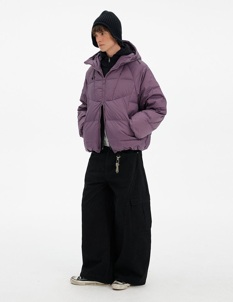 MADWITCH MINIMAL HOODED DOWN JACKET #N1726