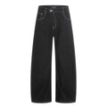 MADWIT SLANTED FLY WIDE LEG JEANS #GPC9728