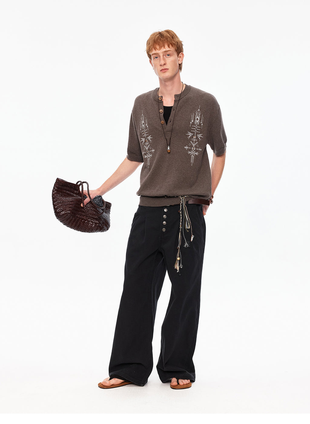 MADWITCH HERITAGE HENLEY SHIRT #991238