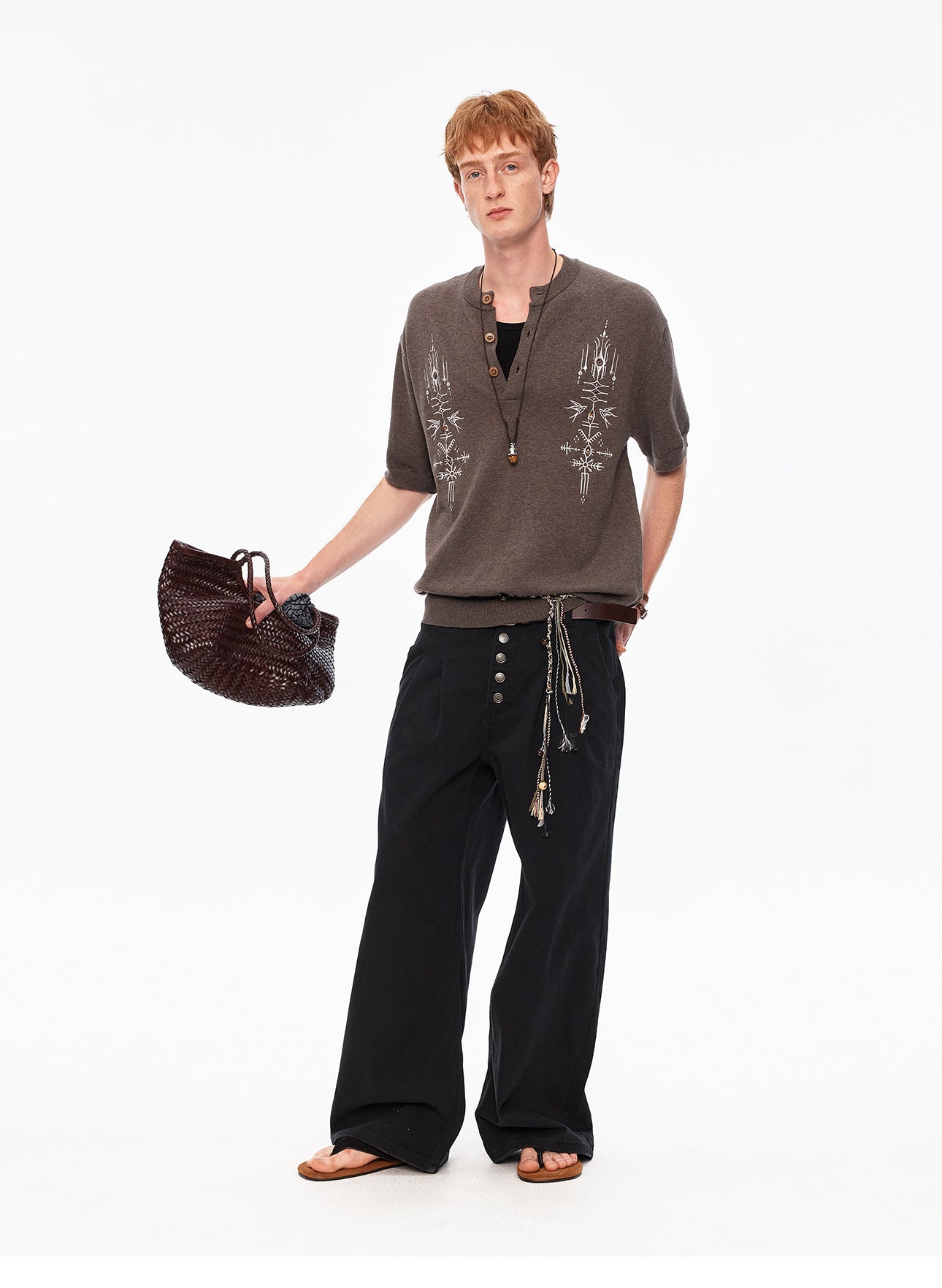 MADWITCH HERITAGE HENLEY SHIRT #991238