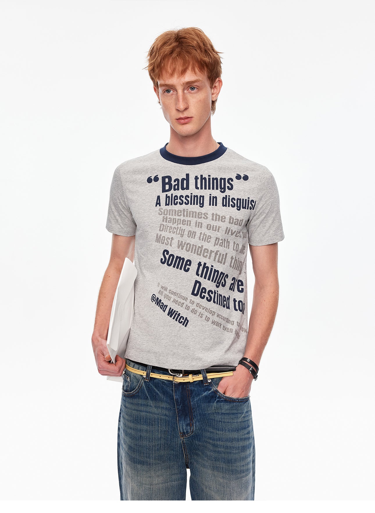 MADWITCH AMERICAN COLORBLOCK TEE #MD4318 - MadWitch Store