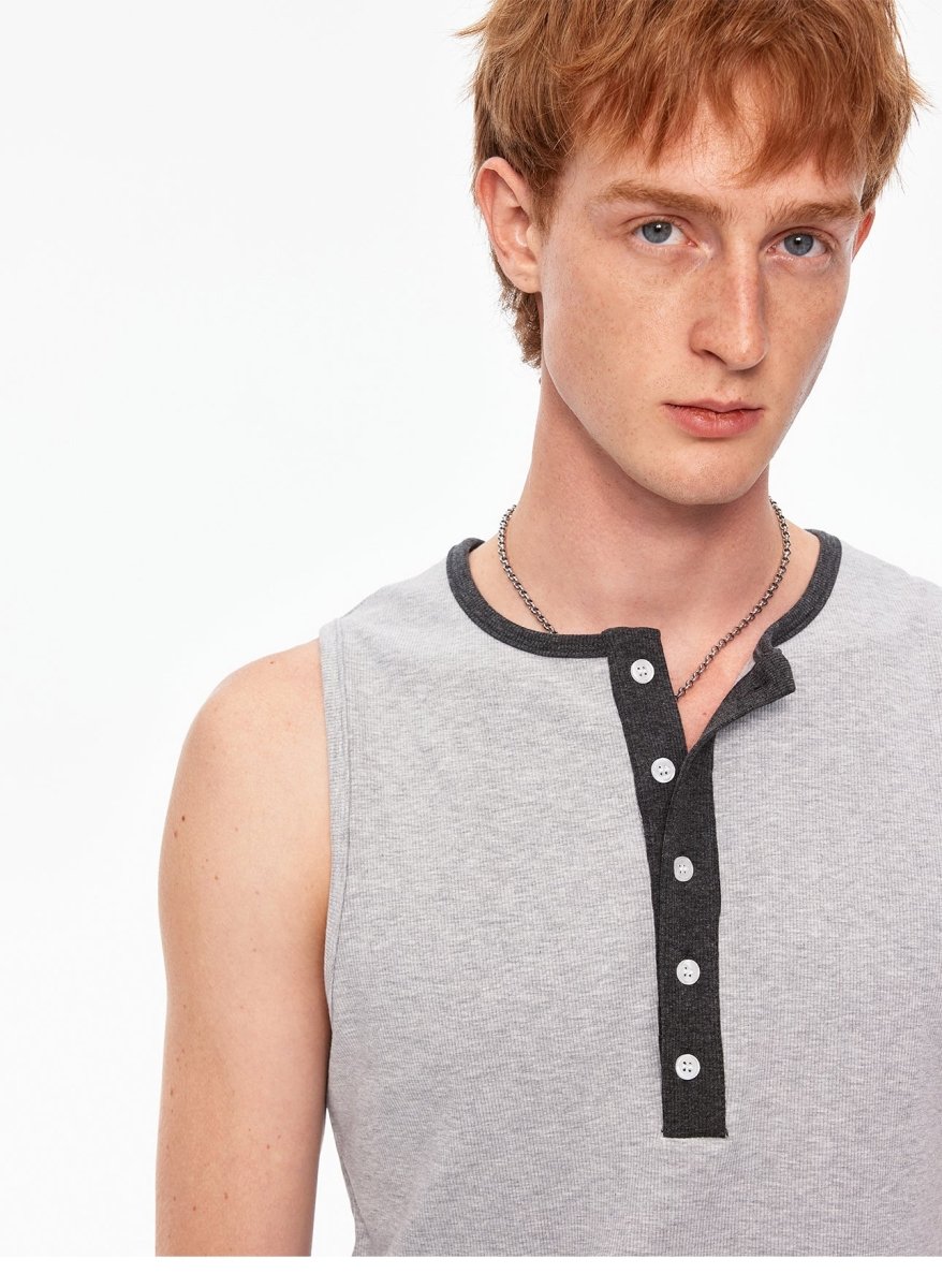 MADWITCH VINTAGE COLORBLOCK TANK 9592 - MadWitch Store