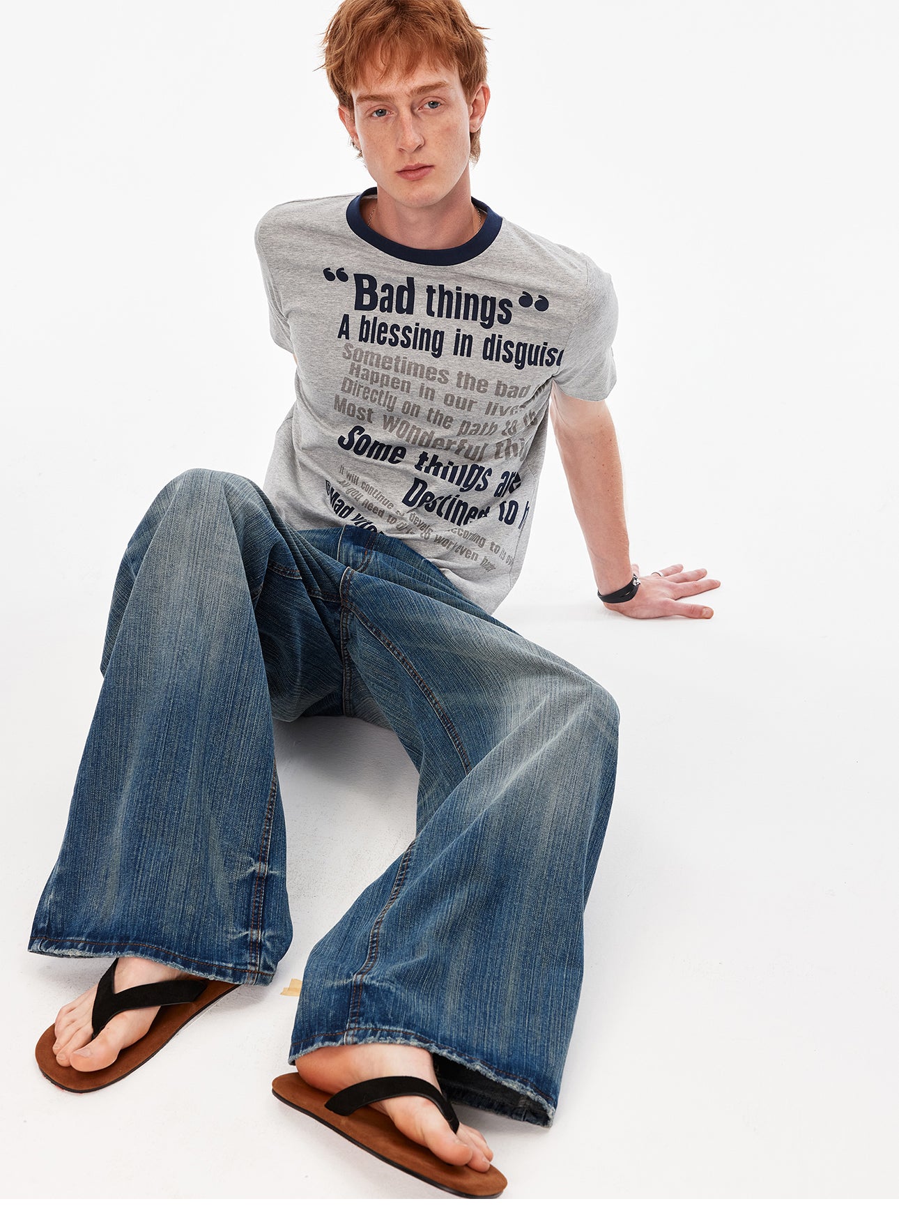 MADWITCH AMERICAN COLORBLOCK TEE #MD4318 - MadWitch Store