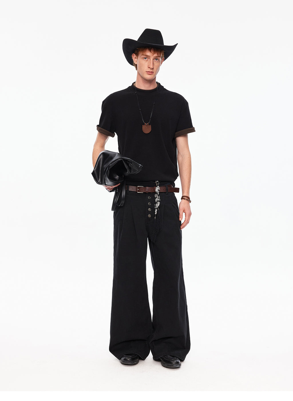 MADWITCH DOUBLE COLLAR TEE #M1134 - MadWitch Store