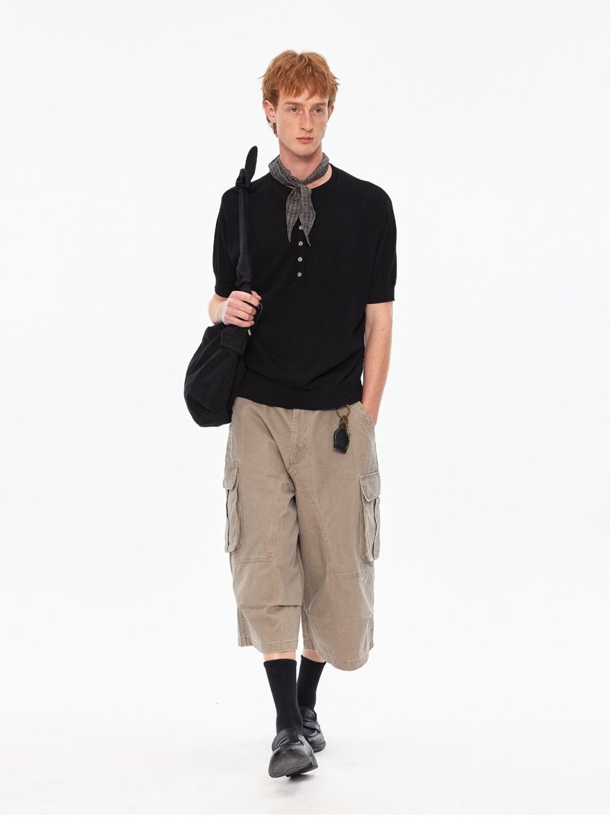 MADWITCH HERITAGE DOUBLE COLLAR TEE MY611 - MadWitch Store