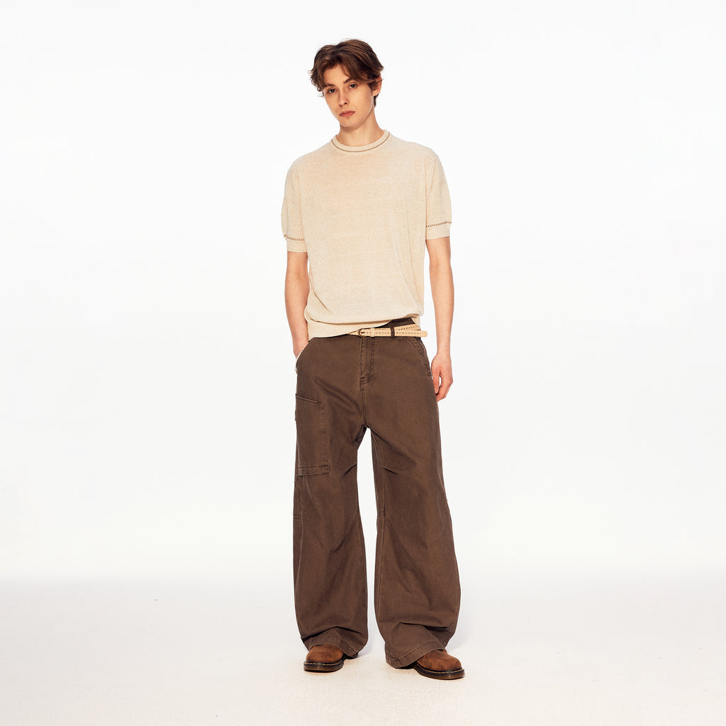 MADWITCH HERITAGE LINEN BLEND TEE #27495