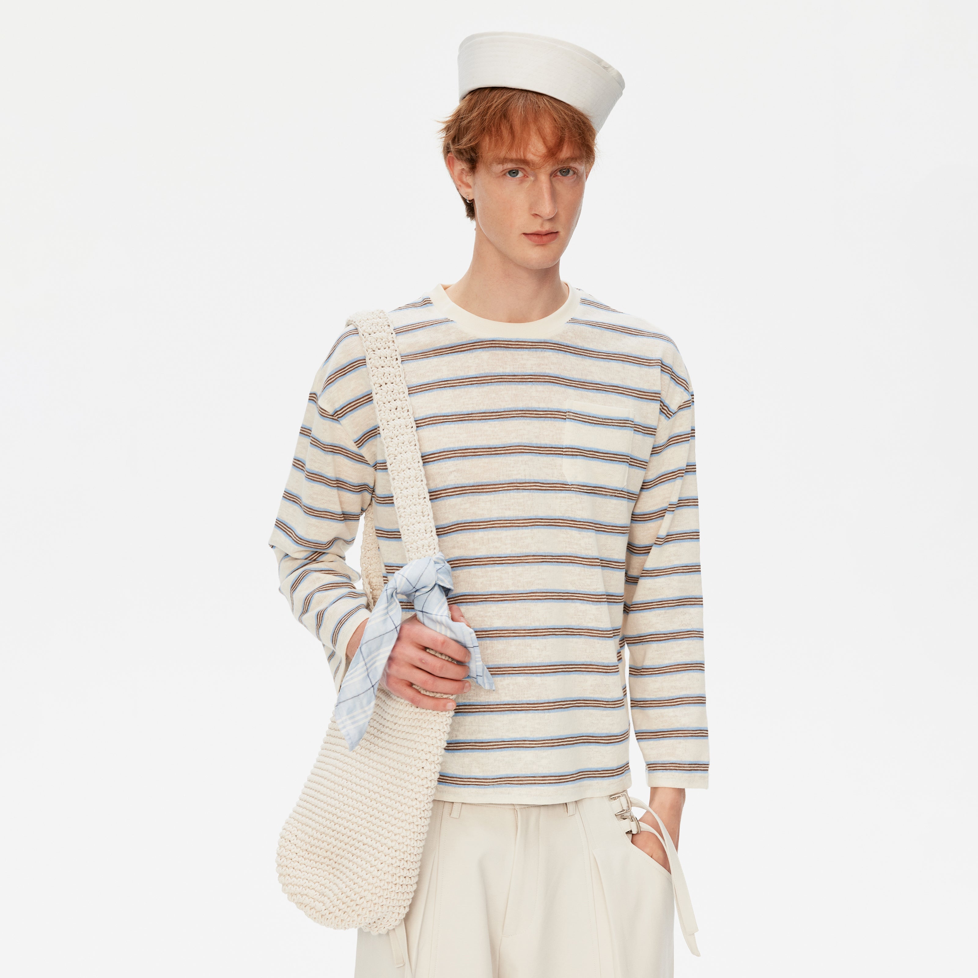 MADWITCH CREW NECK LONG TEE #AM2050