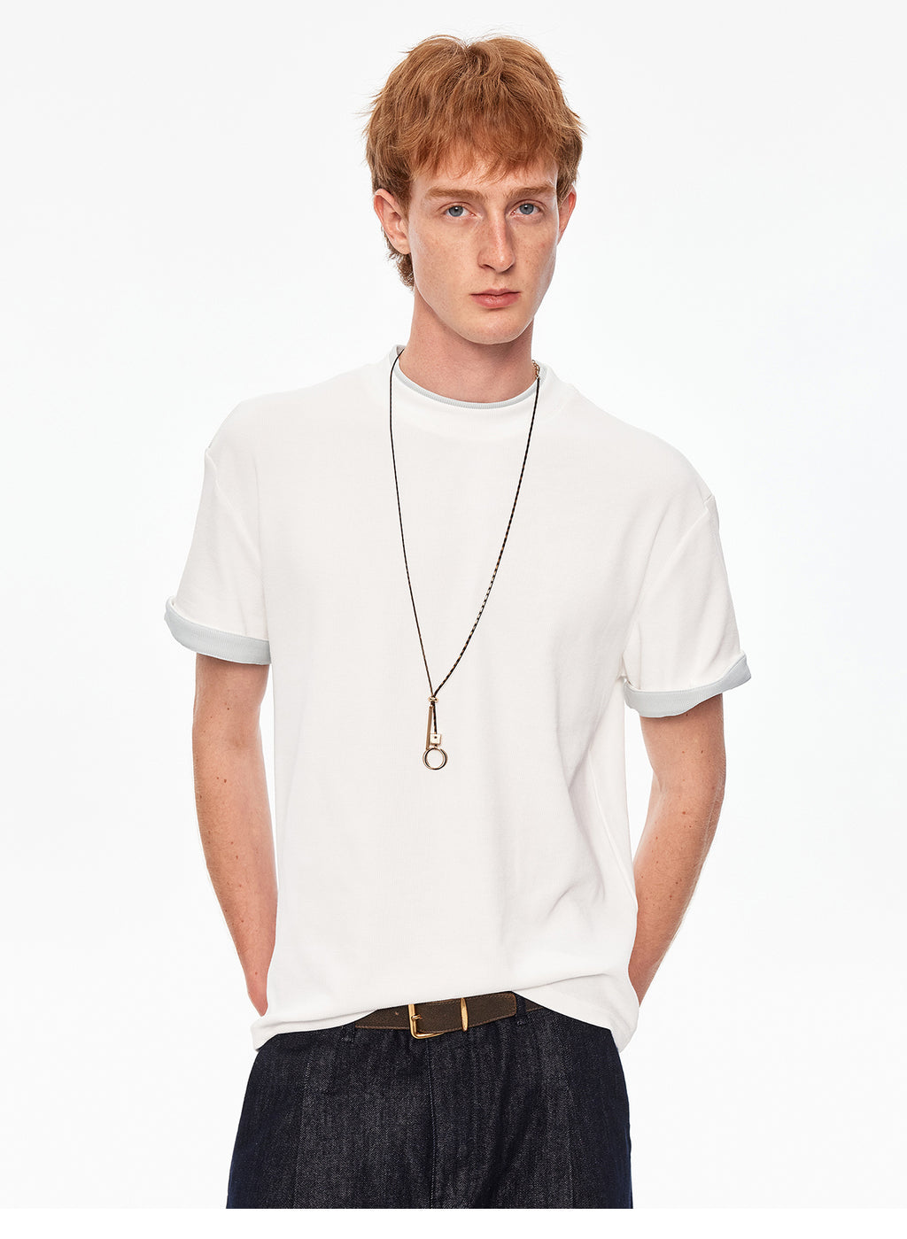 MADWITCH DOUBLE COLLAR TEE #M1134 - MadWitch Store