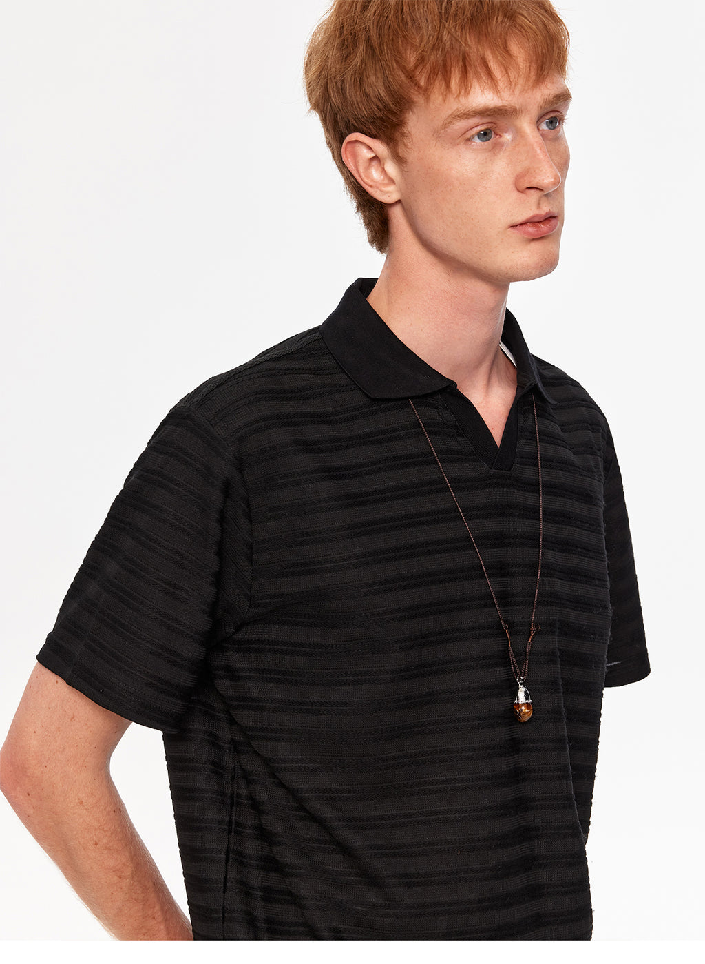 MADWITCH STRIPED SHORT TEE #20505