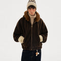 MADWITCH SHEAR HOODED COAT #BBXM026