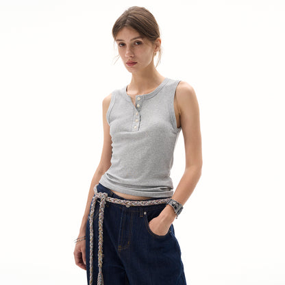 MADWITCH SLIM FIT TANK VEST #C1757C25