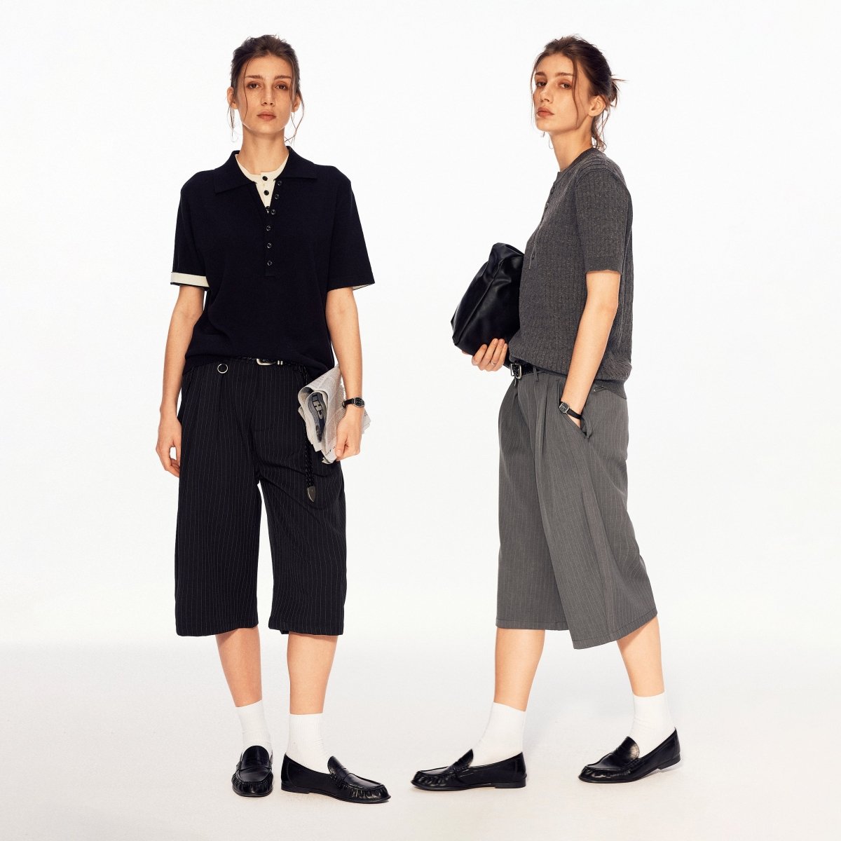 MADWITCH PLEATED WIDE CULOTTES CK270D - MadWitch Store