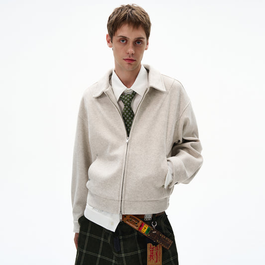 MADWITCH UNISEX MINIMALIST CROPPED JACKET #6276