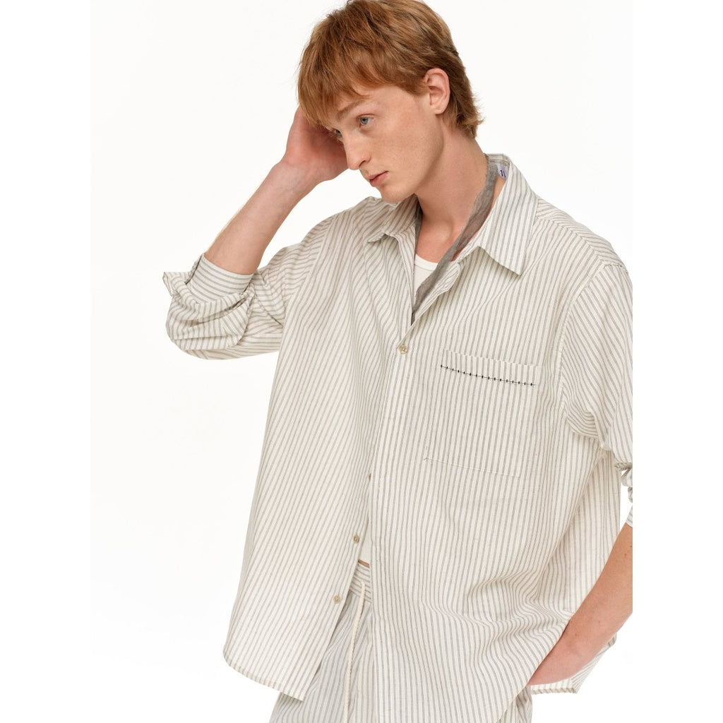 MADWITCH HERITAGE LINEN SHORTS SET 9613 - MadWitch Store