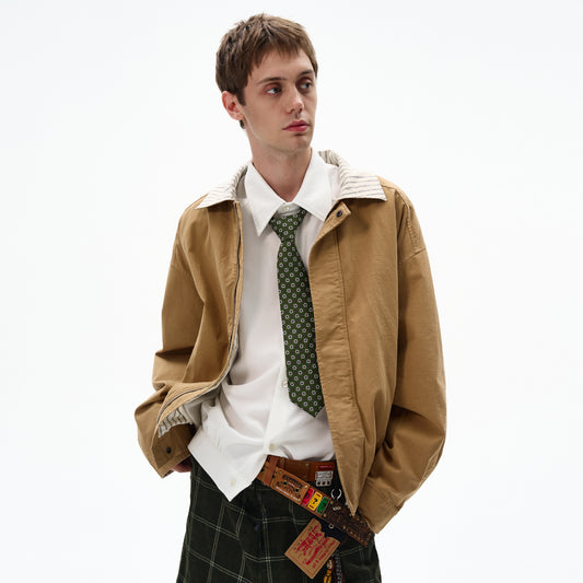 MADWITCH EARLY FALL CROPPED FLIGHT JACKET #UTU025